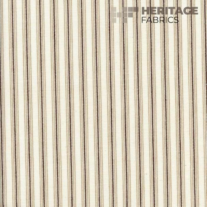 Catalina Chocolate by Heritage Fabric - 100% Cotton India 6,000 Horizontal: 0.5" and Vertical: N/A 54" - Fabric Carolina -