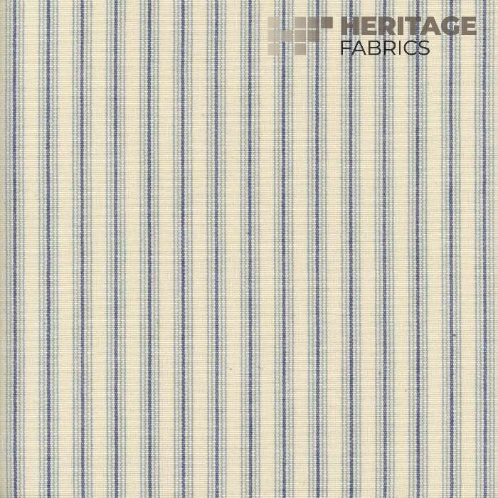 Catalina Coastal Blue by Heritage Fabric - 100% Cotton India 6,000 Horizontal: 0.5" and Vertical: N/A 54" - Fabric Carolina -