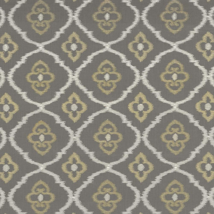 Catania Gunmetal by Kasmir Fabric 1450 75% Viscose
25% Linen
 INDIA </p><p>Repeat: Horizontal: 9 7/8 inches and Vertical: 9 4/8 inches 50 - Fabric Carolina -