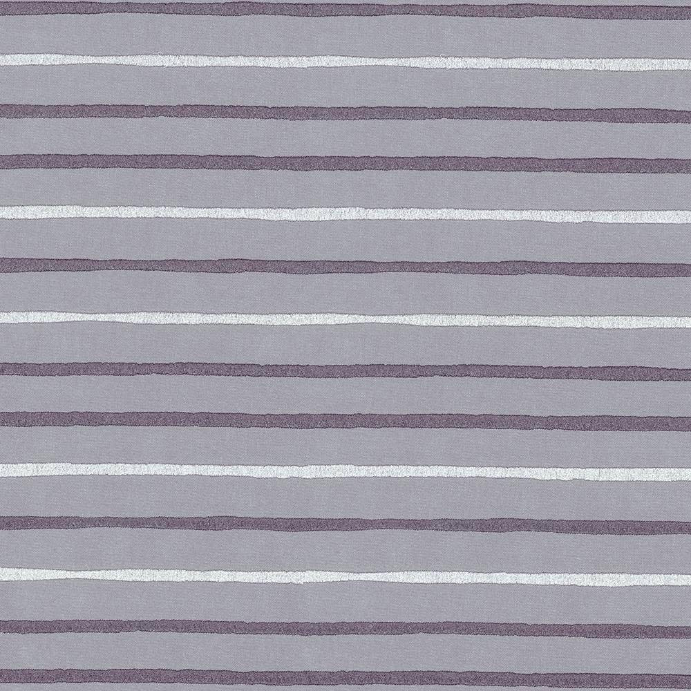 Catano Stripe Grape by Kasmir Fabric 1429 100% Polyester Embroidery Contents 100% Polyester INDIA Not Tested H: N/A, V:6 1/8 inches 56 - Fabric Carolina - Kasmir