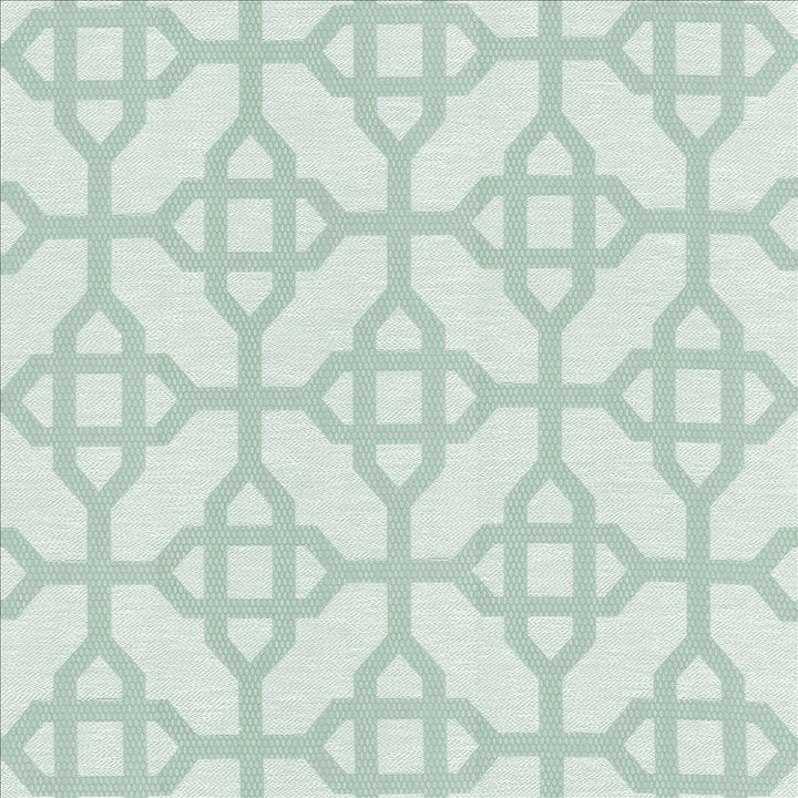 Cavetto Aqua by Kasmir Fabric 5114 66% Polyester
34% Cotton
 INDIA 50,000 Wyzenbeek Double Rubs </p><p>Repeat: Horizontal: 6 6/8 inches and Vertical: 7 inches 54 - Fabric Carolina -