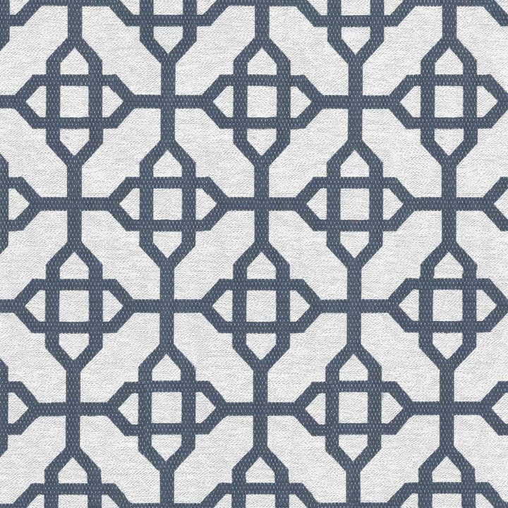 Cavetto Blue by Kasmir Fabric 5115 66% Polyester 34% Cotton INDIA 50,000 Wyzenbeek Double Rubs H: 6 6/8 inches, V:7 inches 54 - Fabric Carolina - Kasmir