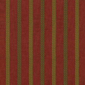 Celtic Stripe Crimson by Kasmir Fabric