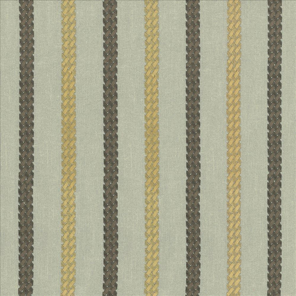 Celtic Stripe Porcelain by Kasmir Fabric 1443 100% Polyester
Embroidery
100% Rayon
 INDIA </p><p>Repeat: Horizontal: 4 2/8 inches and Vertical: 4/8 inches 51 - 55 - Fabric Carolina -