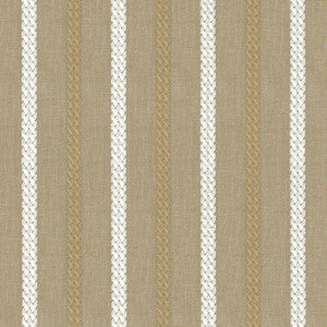 Celtic Stripe Taupe by Kasmir Fabric