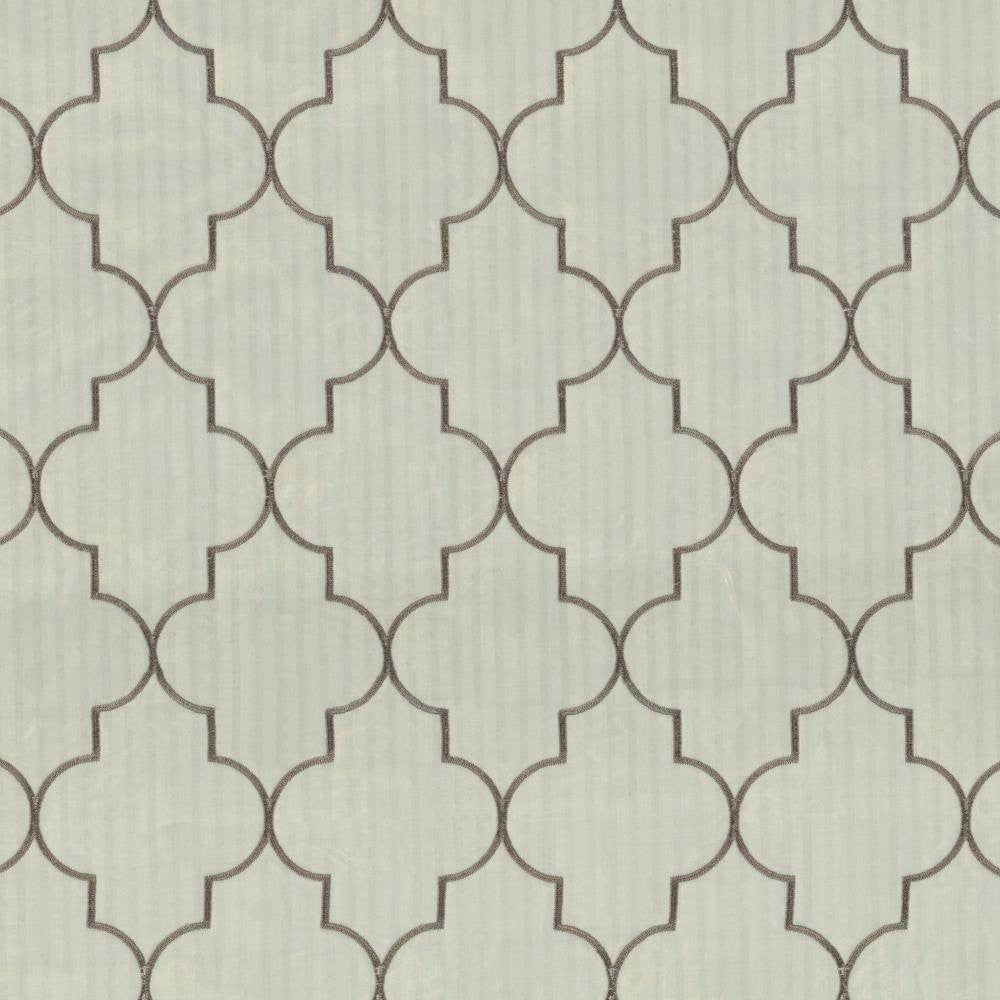 Centurion Pewter by Kasmir Fabric 5077 100% Polyester
Embroidery
100% Polyester
 TURKEY </p><p>Repeat: Horizontal: 6 4/8 inches and Vertical: 9 4/8 inches 58 - 59 - Fabric Carolina -