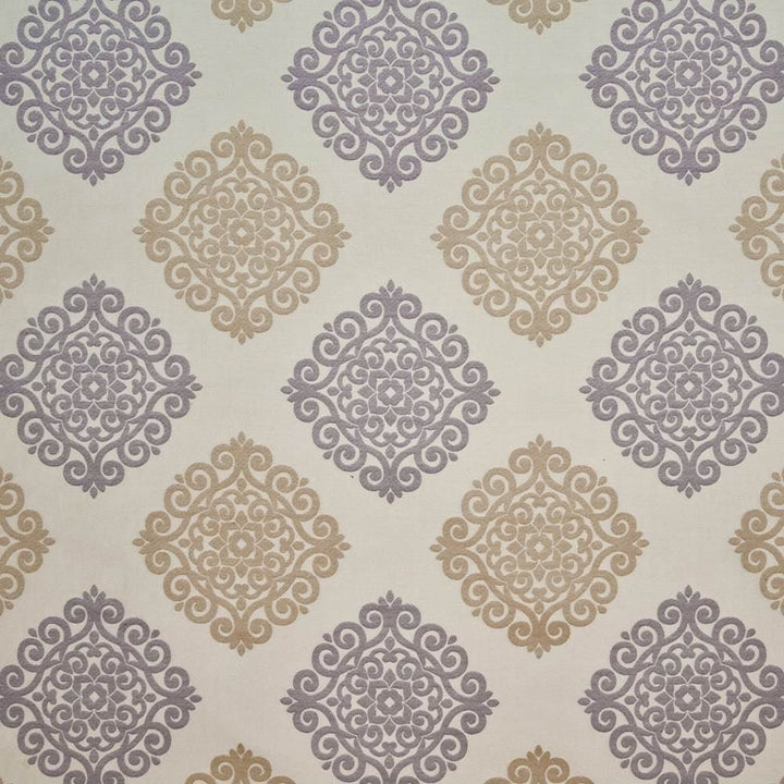 Ceylon Damask Lilac  by Kasmir Fabric See sample 65% Rayon
35% Polyester
 CHINA 15,000 Wyzenbeek Double Rubs </p><p>Repeat: Horizontal: 14 6/8 inches and Vertical: 15 6/8 inches 58  - Fabric Carolina -