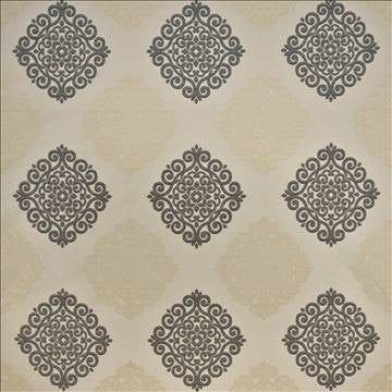 Ceylon Damask Scrimshaw by Kasmir Fabric 1405 65% Rayon 35% Polyester CHINA 15,000 Wyzenbeek Double Rubs H: 14 6/8 inches, V: 15 6/8 inches 58 - Fabric Carolina - Kasmir