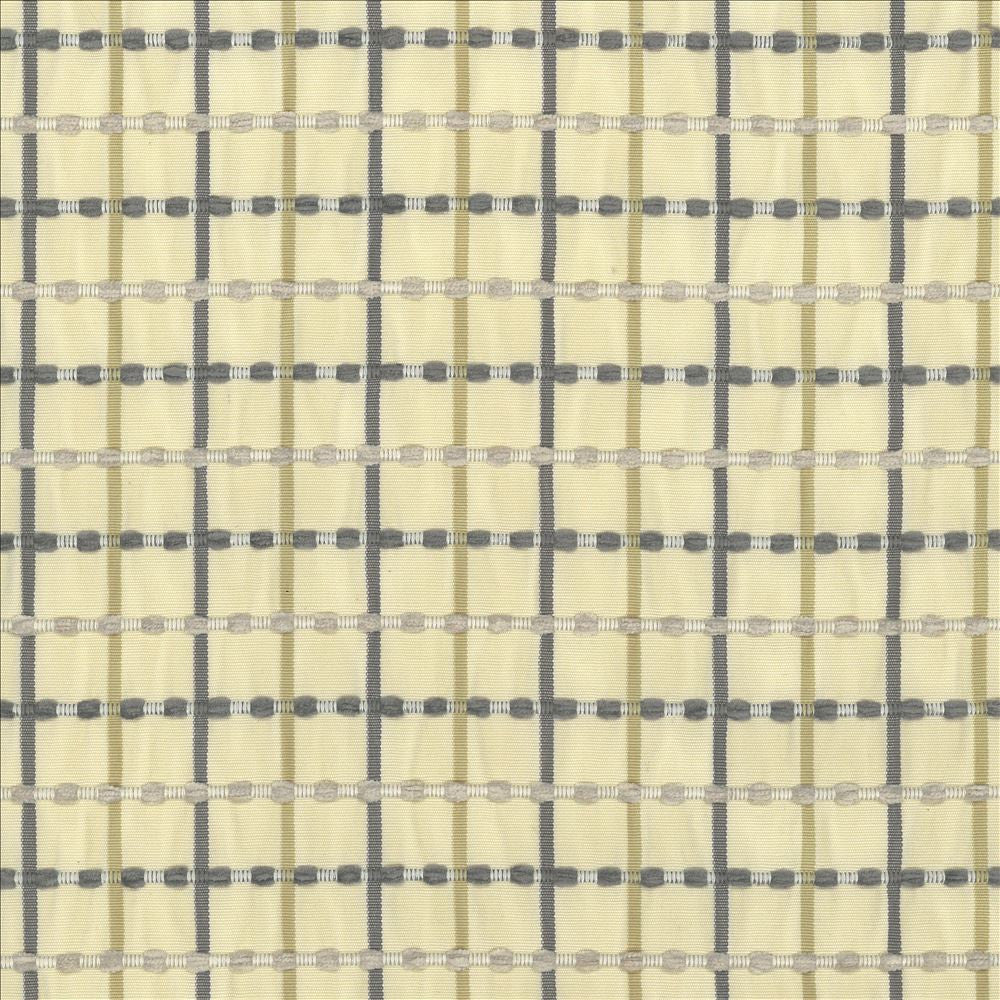 Cha Cha Check Pewter by Kasmir Fabric 5067 100% Polyester
 CHINA 24,000 Wyzenbeek Double Rubs </p><p>Repeat: Horizontal: 2 inches and Vertical: 2 inches 54 - Fabric Carolina -
