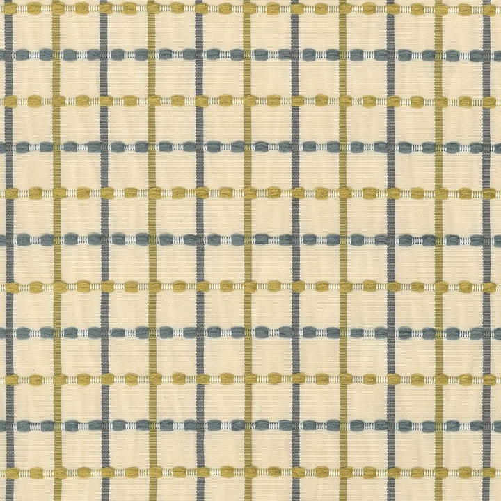 Cha Cha Check Seaglass by Kasmir Fabric 5073 100% Polyester
 CHINA </p><p>Repeat: Horizontal: 2 inches and Vertical: 2 inches 54 - Fabric Carolina -
