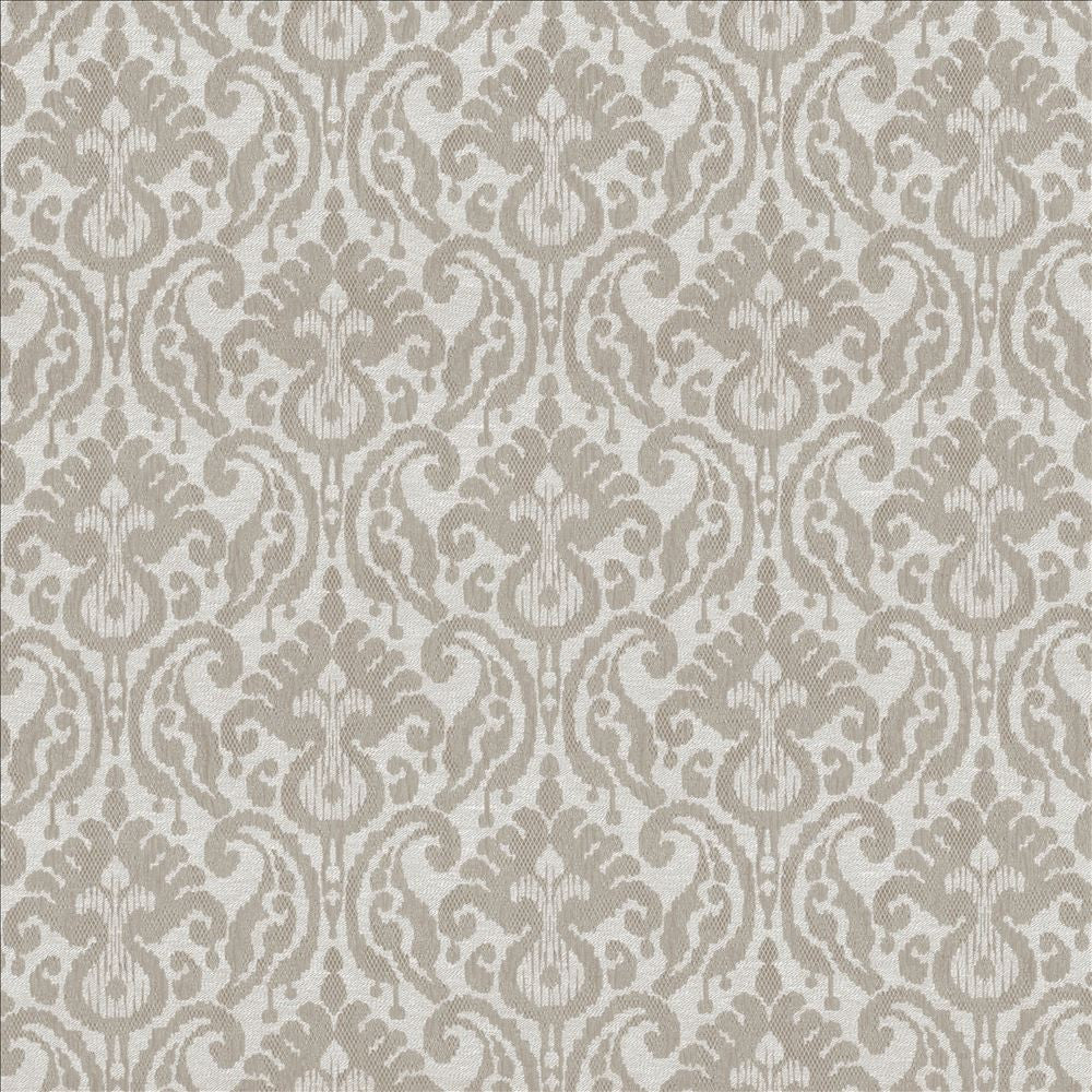 Chaibasa Ivory by Kasmir Fabric 5113 66% Polyester
34% Cotton
 INDIA </p><p>Repeat: Horizontal: 13 4/8 inches and Vertical: 12 4/8 inches 53 - 55 - Fabric Carolina -