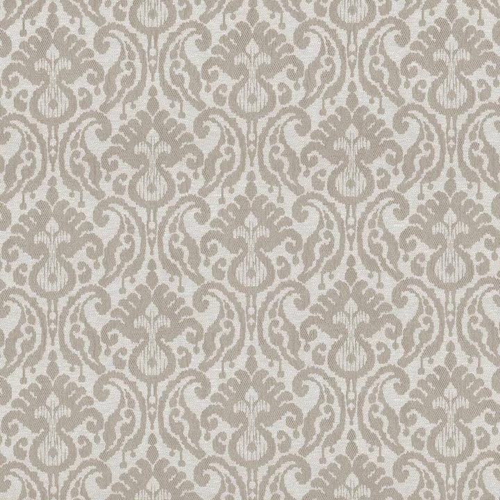 Chaibasa Ivory by Kasmir Fabric 5113 66% Polyester 34% Cotton INDIA 30,000 Martindale Cycles H: 13 4/8 inches, V:12 4/8 inches 53 - 55 - Fabric Carolina - Kasmir