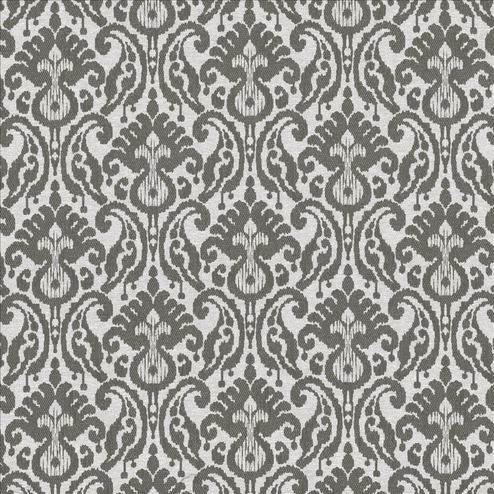 Chaibasa Slate by Kasmir Fabric 5113 66% Polyester
34% Cotton
 INDIA </p><p>Repeat: Horizontal: 13 4/8 inches and Vertical: 12 4/8 inches 53 - 55 - Fabric Carolina -