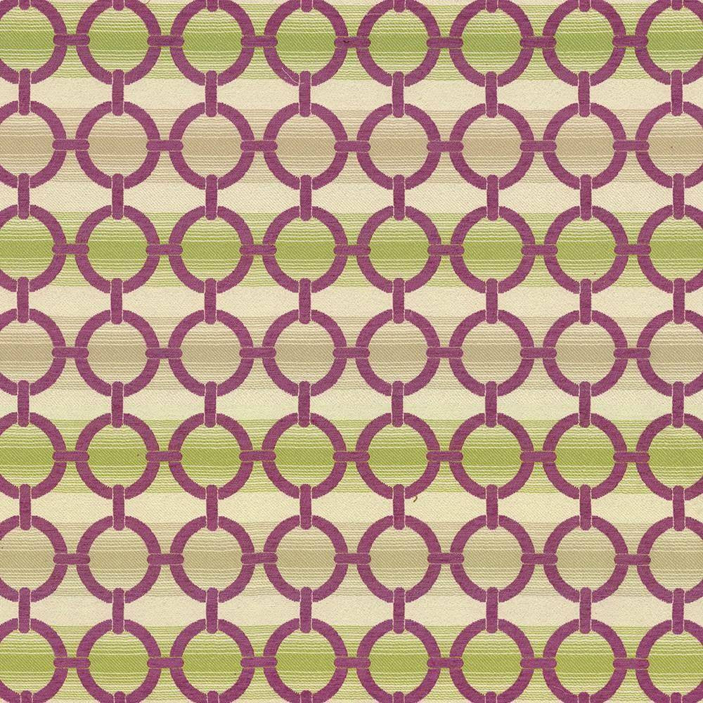 Chain Link Fuschia by Kasmir Fabric 1418 100% Polyester CHINA 10,000 Wyzenbeek Double Rubs H: 3 4/8 inches, V:3 4/8 inches 54 - Fabric Carolina - Kasmir