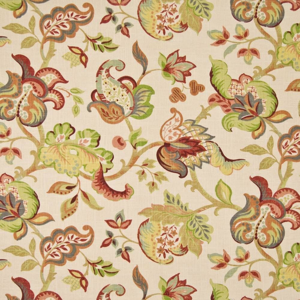 Chalcott Garden Garden by Kasmir Fabric 1370 55% Viscose 45% Flax CHINA 9,000 Wyzenbeek Double Rubs Horizontal: 27 inches and Vertical: 27 inches 54 - 55 - Fabric Carolina -