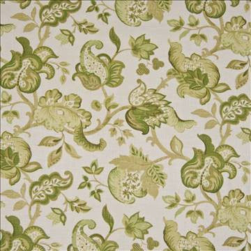 Chalcott Garden Leaf by Kasmir Fabric 1371 55% Viscose 45% Flax CHINA 9,000 Wyzenbeek Double Rubs H: 27 inches, V: 27 inches 54 - 55 - Fabric Carolina - Kasmir