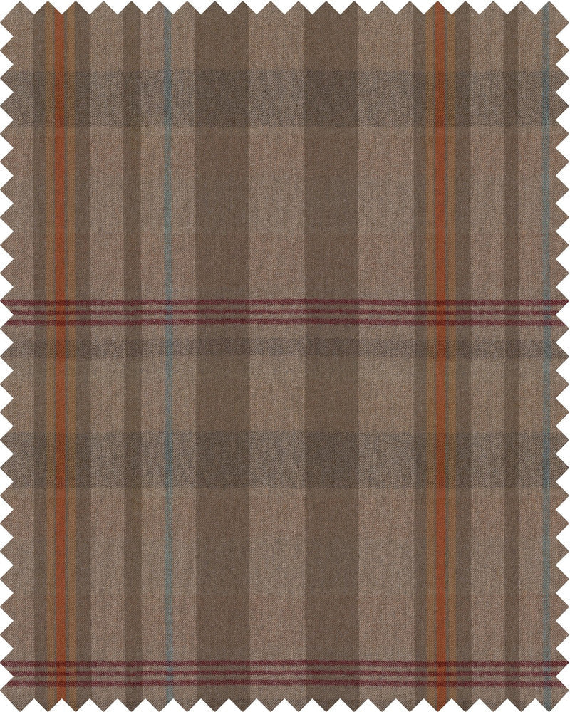 Chalet Woven Fabric by Mind the Gap Designer Fabric TYROL APRES-SKI HOME COLLECTION 70% Wool, 15% Polyester, 15% other fibres Made in Italy W 50cm x L 50cm / W 19.6in x L 19.6in 59.05in - Swanky Fabrics -