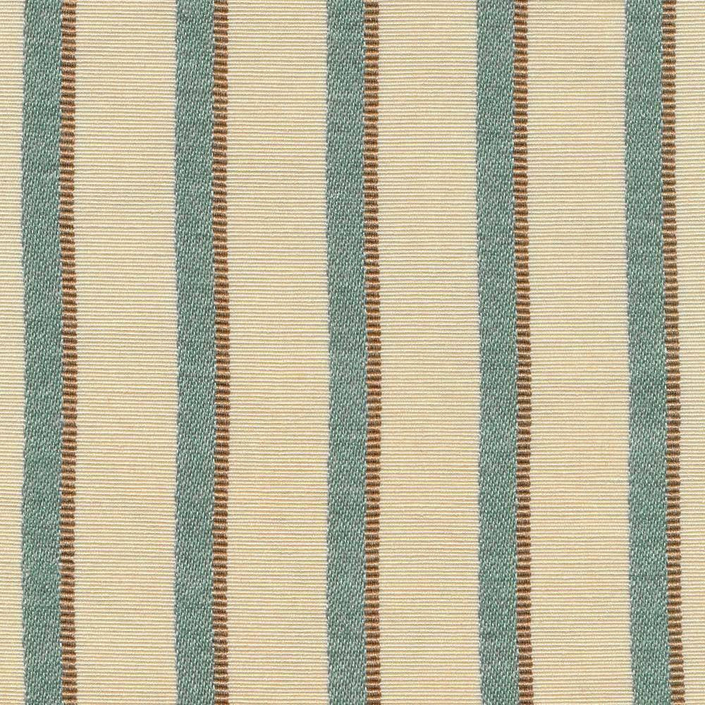 Chalfin Stripe Mist by Kasmir Fabric 1403 52% Cotton 48% Polyester TAIWAN 12,000 Wyzenbeek Double Rubs H: 6/8 inches, V:N/A 54 - 55 - Fabric Carolina - Kasmir