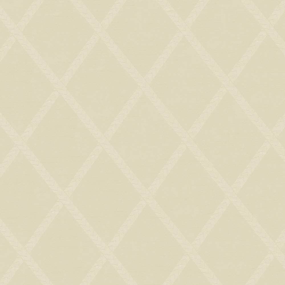 Chambers Trellis Butter by Kasmir Fabric 1412 100% Polyester CHINA Not Tested H: 3 6/8 inches, V:5 2/8 inches 61 - 62 - Fabric Carolina - Kasmir