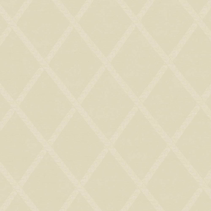 Chambers Trellis Butter by Kasmir Fabric 1412 100% Polyester CHINA Not Tested H: 3 6/8 inches, V:5 2/8 inches 61 - 62 - Fabric Carolina - Kasmir