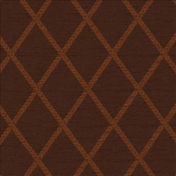 Chambers Trellis Copper by Kasmir Fabric 1412 100% Polyester CHINA Not Tested H: 3 6/8 inches, V: 5 2/8 inches 61 - 62 - Fabric Carolina - Kasmir