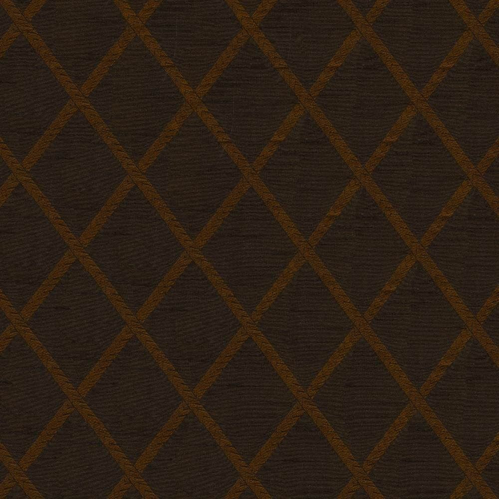 Chambers Trellis Espresso by Kasmir Fabric 1412 100% Polyester
 CHINA </p><p>Repeat: Horizontal: 3 6/8 inches and Vertical: 5 2/8 inches 61 - 62 - Fabric Carolina -