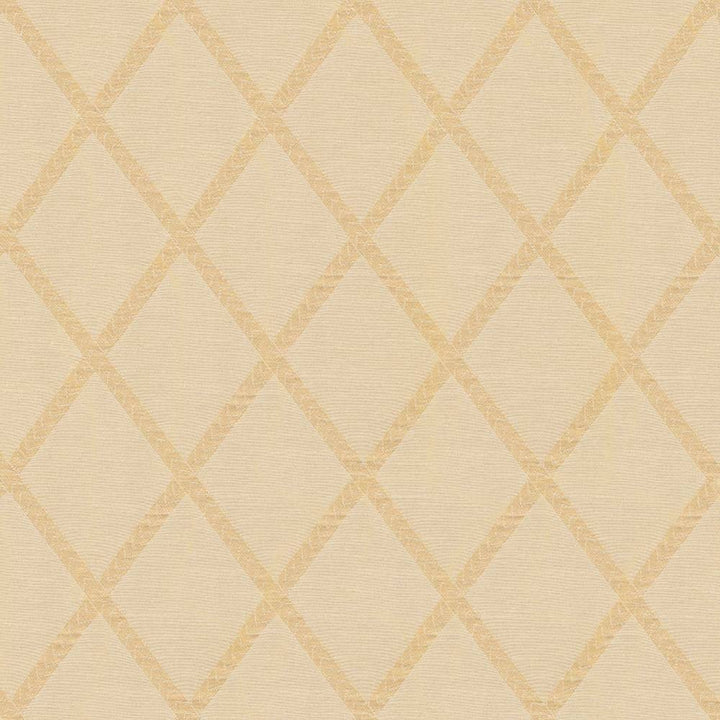 Chambers Trellis Goldenrod by Kasmir Fabric 1412 100% Polyester CHINA Not Tested H: 3 6/8 inches, V:5 2/8 inches 61 - 62 - Fabric Carolina - Kasmir
