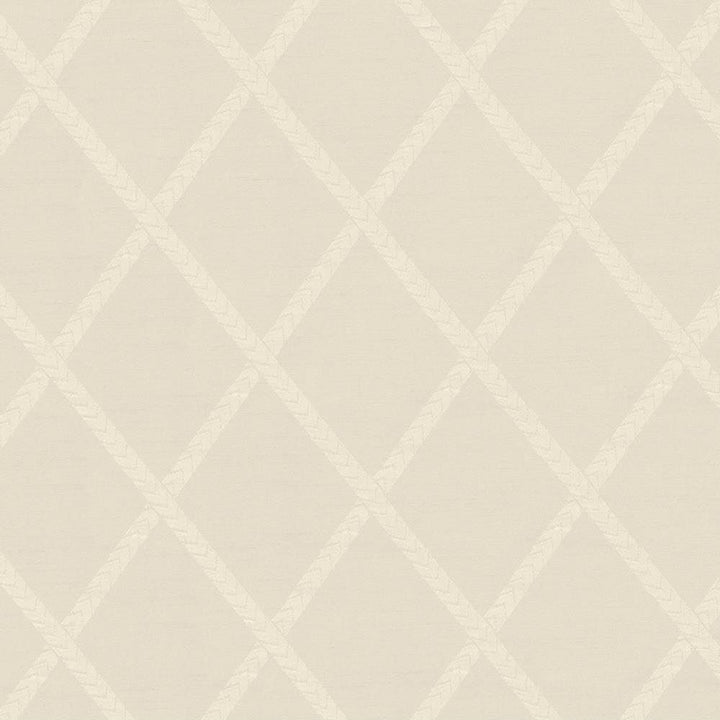 Chambers Trellis Ivory by Kasmir Fabric 1412 100% Polyester
 CHINA Not Tested Horizontal: 3 6/8 inches and Vertical: 5 2/8 inches 61 - Fabric Carolina -