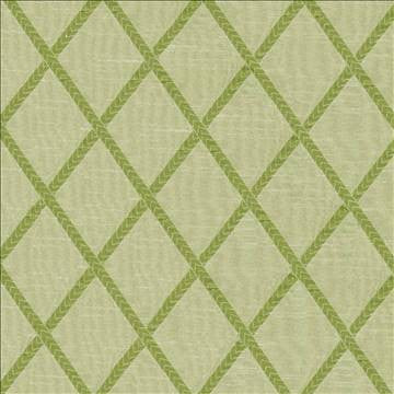 Chambers Trellis Kiwi by Kasmir Fabric 1412 100% Polyester CHINA Not Tested H: 3 6/8 inches, V: 5 2/8 inches 61 - 62 - Fabric Carolina - Kasmir