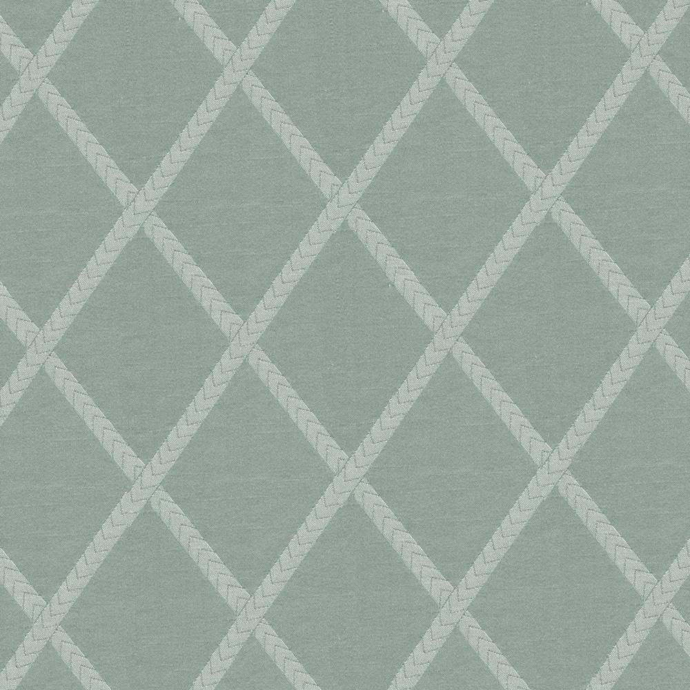 Chambers Trellis Ocean by Kasmir Fabric 1412 100% Polyester CHINA Not Tested H: 3 6/8 inches, V:5 2/8 inches 61 - 62 - Fabric Carolina - Kasmir