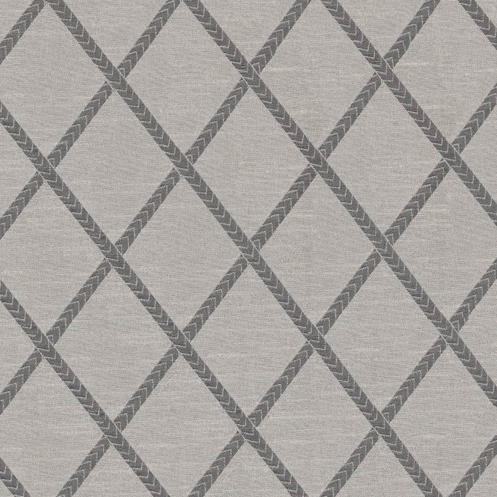 Chambers Trellis Platinum by Kasmir Fabric 1412 100% Polyester
 CHINA Not Tested Horizontal: 3 6/8 inches and Vertical: 5 2/8 inches 61 - Fabric Carolina -