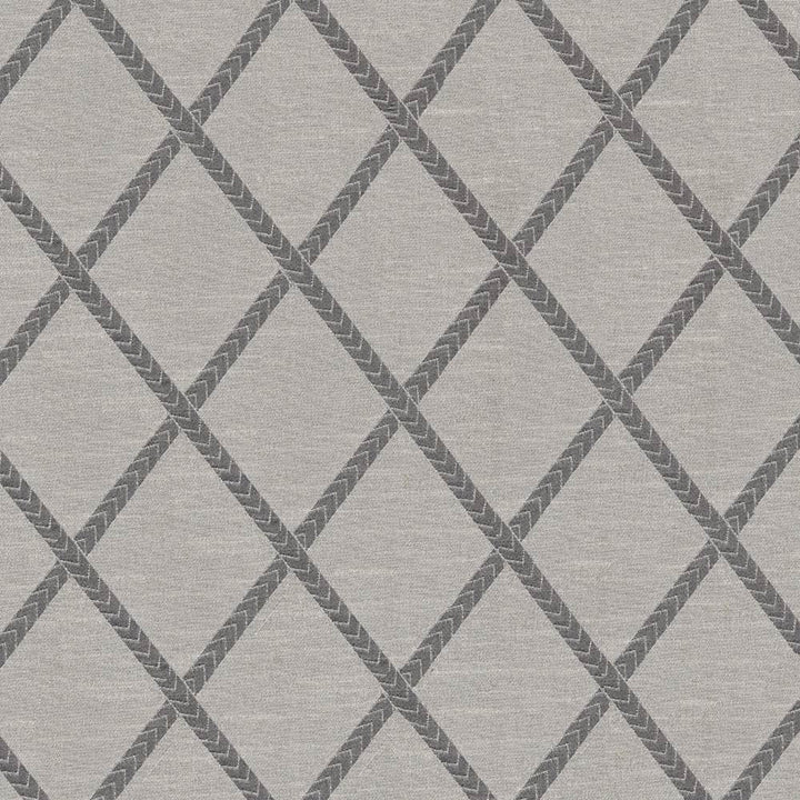 Chambers Trellis Platinum by Kasmir Fabric 1412 100% Polyester
 CHINA Not Tested </p><p>Repeat: Horizontal: 3 6/8 inches and Vertical: 5 2/8 inches 61 - Fabric Carolina -