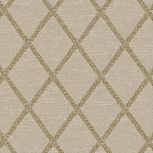 Chambers Trellis Sandstone by Kasmir Fabric