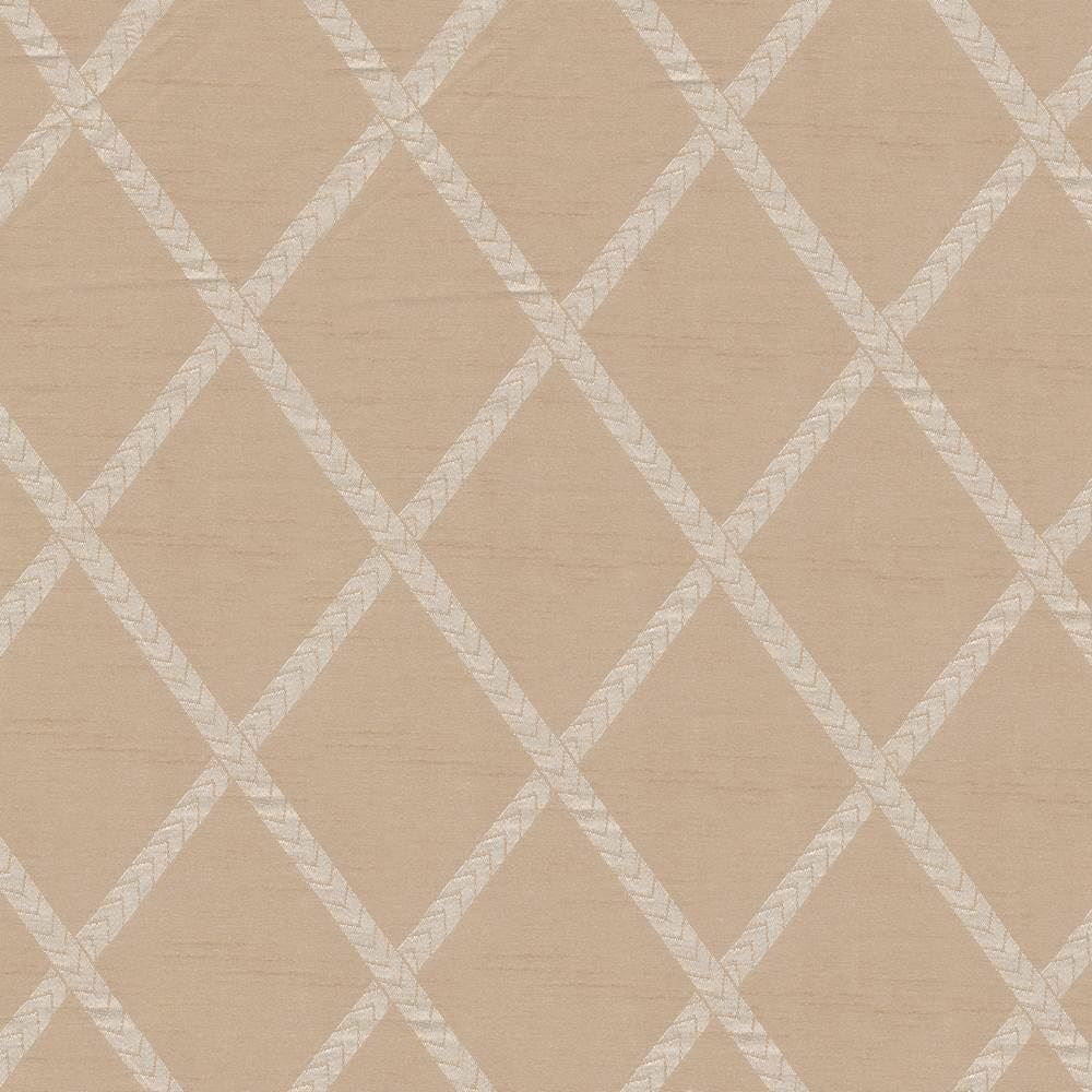 Chambers Trellis Straw  by Kasmir Fabric See sample 100% Polyester
 CHINA Not Tested </p><p>Repeat: Horizontal: 3 6/8 inches and Vertical: 5 2/8 inches 61  - Fabric Carolina -