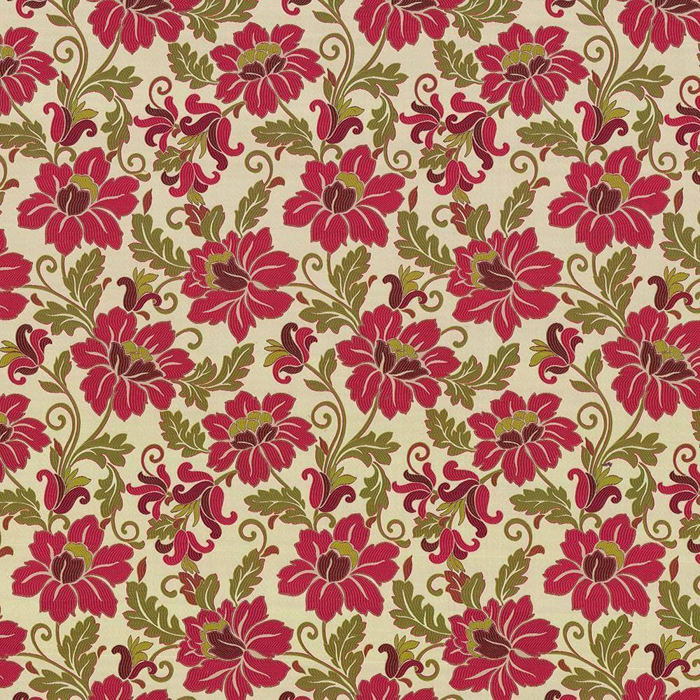 Chambord Garden Garden by Kasmir Fabric 1418 100% Polyester CHINA 12,000 Wyzenbeek Double Rubs H: 14 4/8 inches, V:20 4/8 inches 57 - 58 - Fabric Carolina - Kasmir