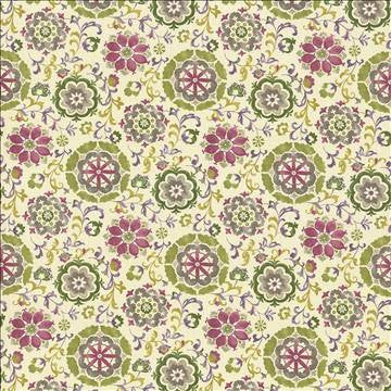 Chappell Garden Clover by Kasmir Fabric 1435 100% Cotton INDONESIA 15,000 Wyzenbeek Double Rubs H: 27 inches, V: 27 inches 54 - 55 - Fabric Carolina - Kasmir