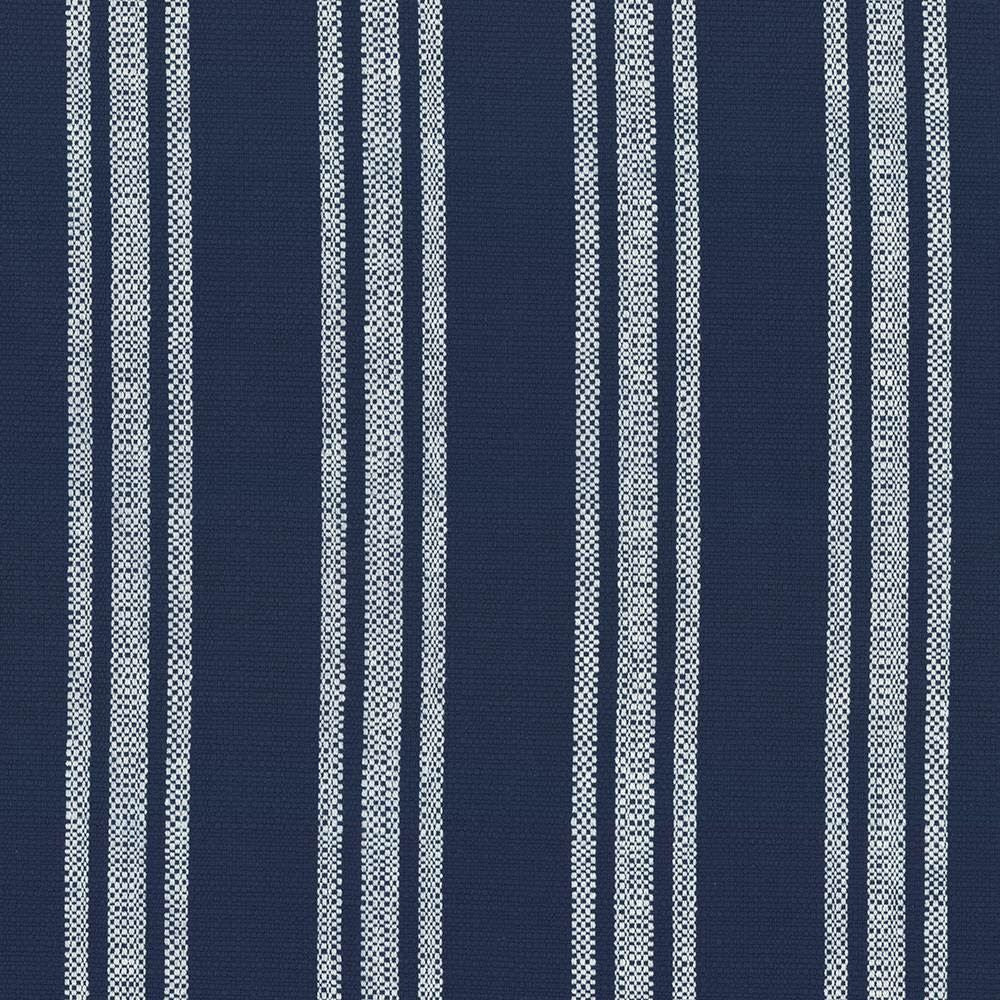 Chastain Stripe Marine by Kasmir Fabric 1436 80% Cotton
20% Polyester
 USA 12,000 Wyzenbeek Double Rubs Horizontal: 5 2/8 inches and Vertical: N/A 54 - Fabric Carolina -