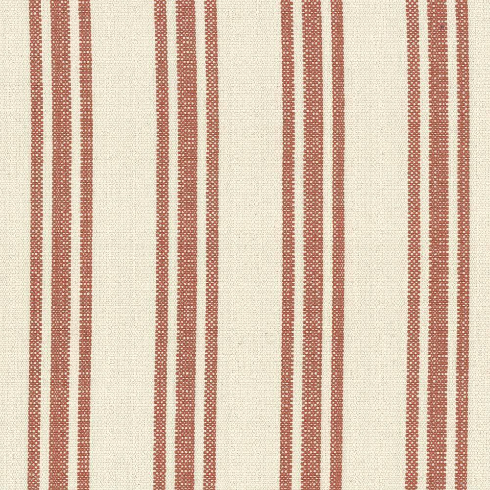 Chastain Stripe Pumpkin by Kasmir Fabric 1434 80% Cotton 20% Polyester USA 12,000 Wyzenbeek Double Rubs H: 5 2/8 inches, V:N/A 54 - 57 - Fabric Carolina - Kasmir