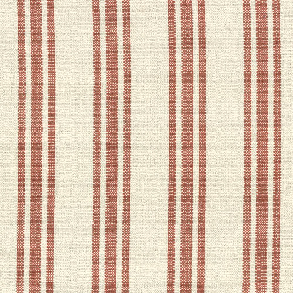 Chastain Stripe Pumpkin by Kasmir Fabric 1434 80% Cotton
20% Polyester
 USA </p><p>Repeat: Horizontal: 5 2/8 inches and Vertical: N/A 54 - 57 - Fabric Carolina -
