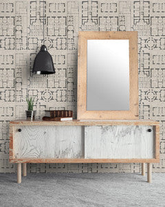 CHATEAU Taupe Premium Wallpaper (WP20024) by Mind The Gap