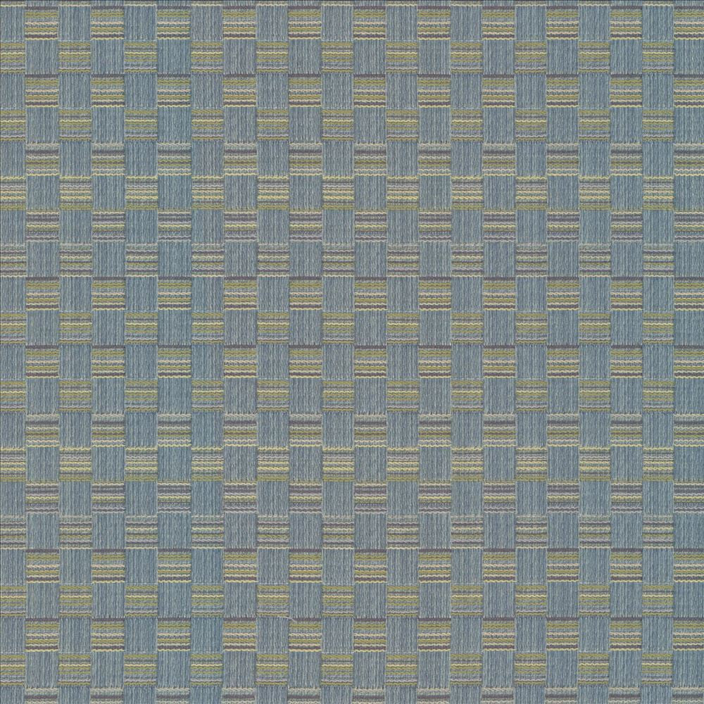 Check This Out Sea by Kasmir Fabric 5089 55% Polyester
45% Rayon
 CHINA 55,000 Wyzenbeek Double Rubs </p><p>Repeat: Horizontal: 1 inches and Vertical: 3 inches 55 - Fabric Carolina -