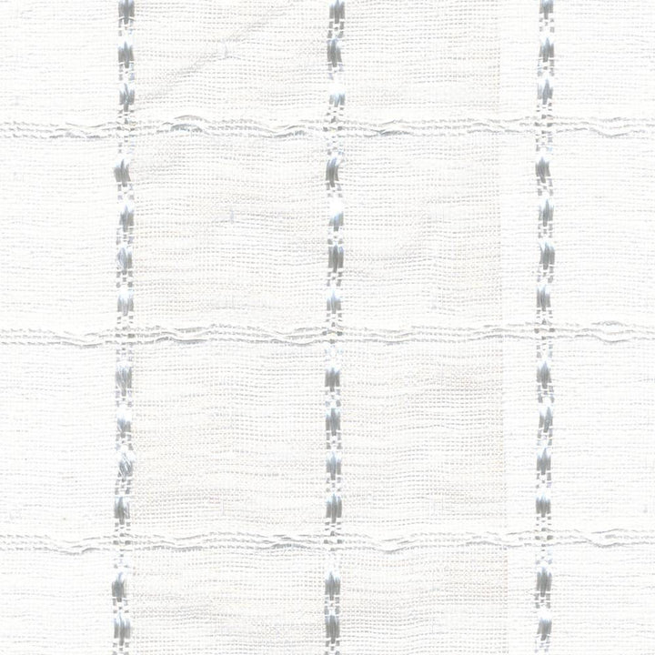 Checkerboard White by Kasmir Fabric 5012 100% Polyester CHINA Not Tested H: 1 1/8 inches, V:1 1/8 inches 116 - Fabric Carolina - Kasmir