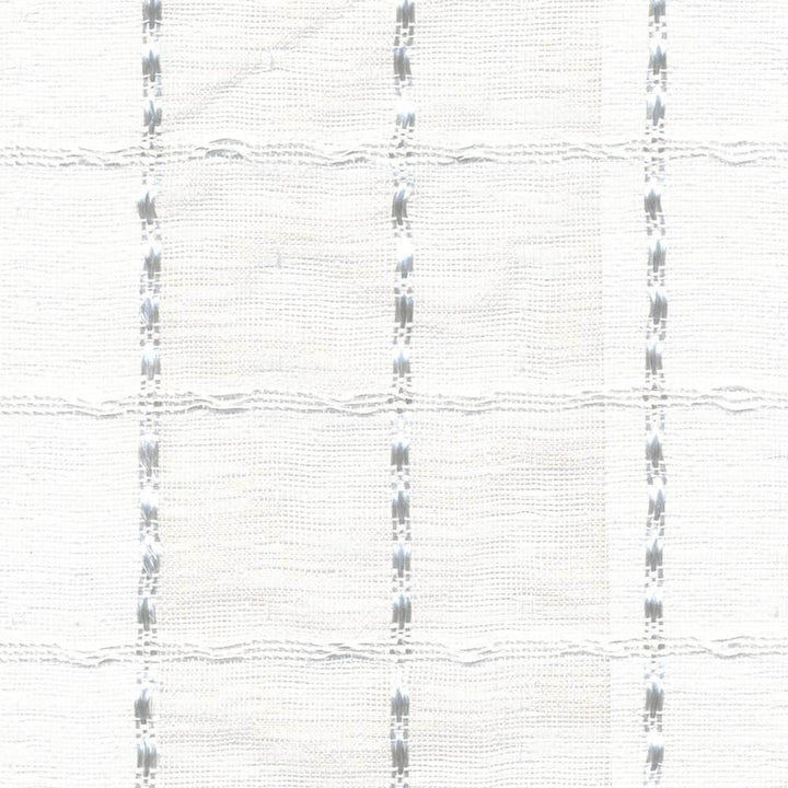 Checkerboard White by Kasmir Fabric 5012 100% Polyester
 CHINA Not Tested Horizontal: 1 1/8 inches and Vertical: 1 1/8 inches 116 - Fabric Carolina -
