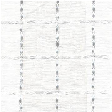 Checkerboard White by Kasmir Fabric 5012 100% Polyester CHINA Not Tested H: 1 1/8 inches, V: 1 1/8 inches 116 - Fabric Carolina - Kasmir