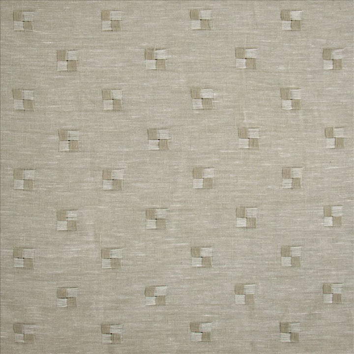 Checkered Slate by Kasmir Fabric 5157 90% Polyester
10% Linen
 CHINA Not Tested Horizontal: 4 2/8 inches and Vertical: 4 1/8 inches 118 - Fabric Carolina -