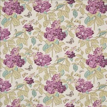 Cherie Amour Sugarplum by Kasmir Fabric 1387 100% Cotton USA 15,000 Wyzenbeek Double Rubs H: 13 4/8 inches, V: 18 inches 54 - Fabric Carolina - Kasmir