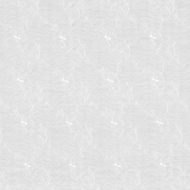 Cherise Winter White  by Kasmir Fabric See sample 100% Polyester
 TURKEY Not Tested </p><p>Repeat: Horizontal: 3 4/8 inches and Vertical: 3 2/8 inches 53  - Fabric Carolina -