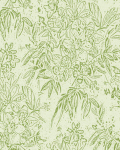 CHERRY ORCHARD Green Wallpaper (WP30007) by Mind The Gap
