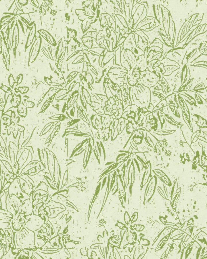 Mind The Gap Wallpaper CHERRY ORCHARD Green Wallpaper (WP30007) | WP30007 | TRANSYLVANIAN ROOTS | 1 roll x 20.5 x 393.7 in | 0.52m / 20.5in | 10m / 393.7in | 5.20mp | 52cm / 20.5in | Green | Satin Matte | Paste the wall | 1-roll in a box | Fabric Carolina | https://www.fabriccarolina.com/