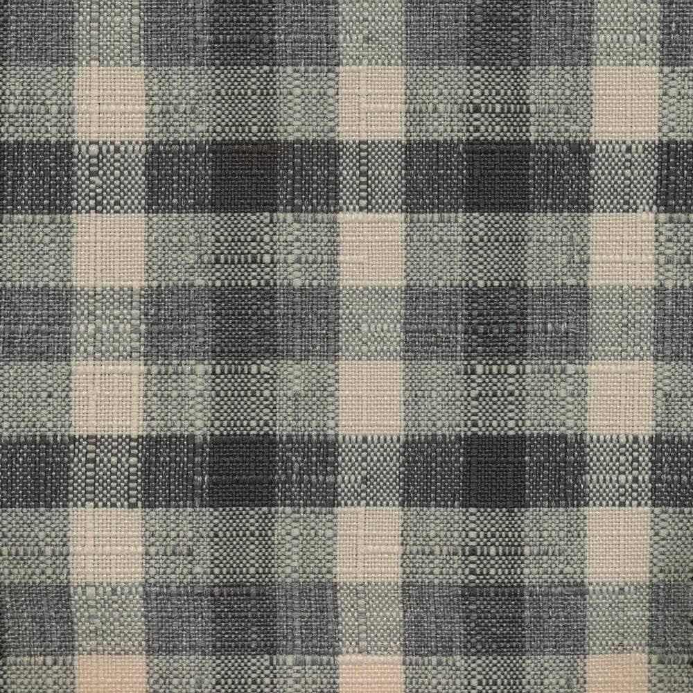 Chesapeake Check Grotto by Kasmir Fabric 1375 100% Polyester TAIWAN Not Tested H: 2 inches, V:2 1/8 inches 54 - 55 - Fabric Carolina - Kasmir